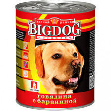 Биг Дог конс. д/собак говядина с бараниной  850гр, Россия, Россия